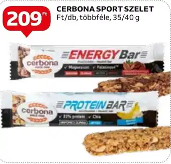 Auchan CERBONA SPORT SZELET 40g ajánlat