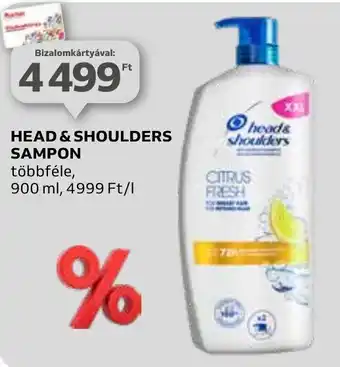 Auchan HEAD & SHOULDERS SAMPON ajánlat