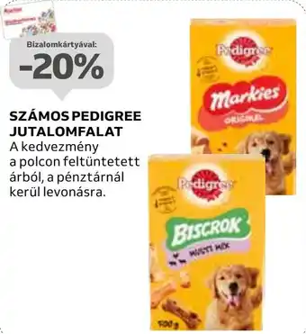 Auchan SZÁMOS PEDIGREE JUTALOMFALAT ajánlat