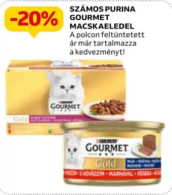 SZÁMOS PURINA GOURMET MACSKAELEDEL
