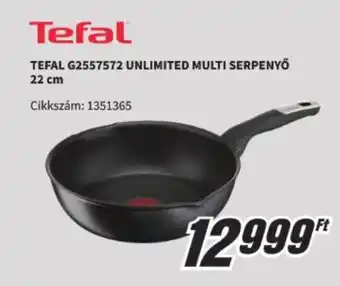Media Markt TEFAL G2557572 UNLIMITED MULTI SERPENYŐ 22 cm ajánlat