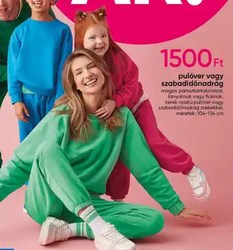 Pepco pulóver vagy szabadidőnadrág meretek 104-134cm ajánlat