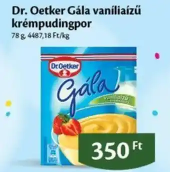 Dr. Oetker Gála vaníliaízű krémpudingpor 78g