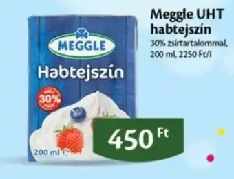 Meggle UHT habtejszín 30% 200ml
