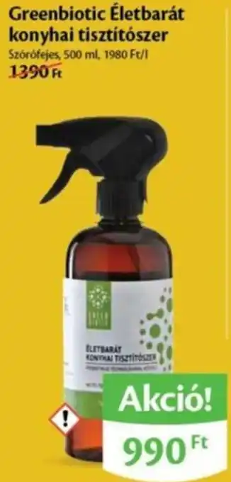 Greenbiotic Életbarát konyhai tisztítószer 500ml
