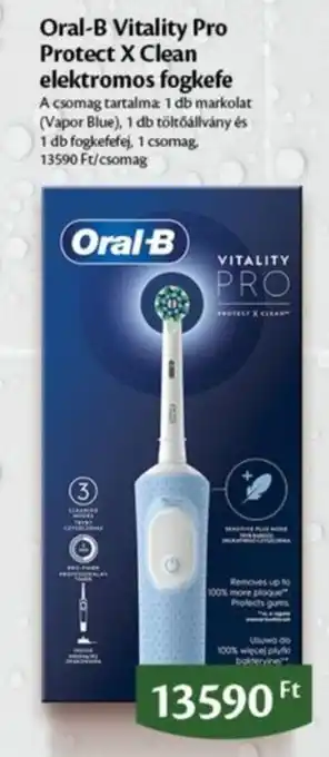 EcoFamily Oral-B Vitality Pro Protect X Clean elektromos fogkefe ajánlat