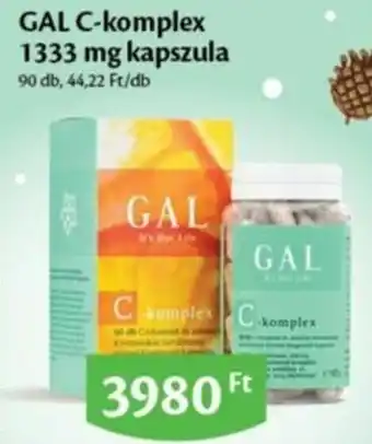 EcoFamily GAL C-komplex 1333 mg kapszula ajánlat