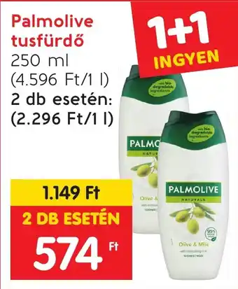 Spar Palmolive tusfürdő 250ml ajánlat