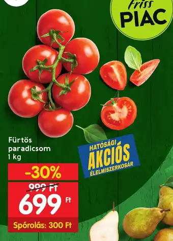 Spar Fürtös paradicsom 1 kg ajánlat