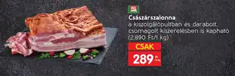 Spar Császárszalonna 10dkg ajánlat