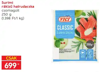 Spar Surimi rákízű halrudacska 250g ajánlat