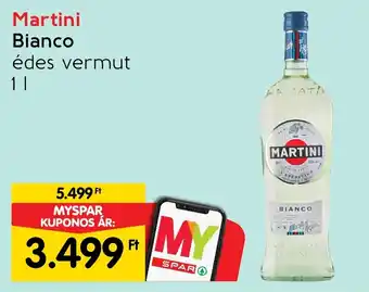 Spar Martini Bianco 1l ajánlat