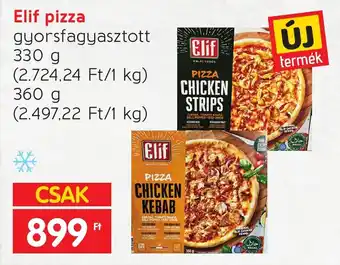 Spar Elif pizza gyorsfagyasztott 330g ajánlat