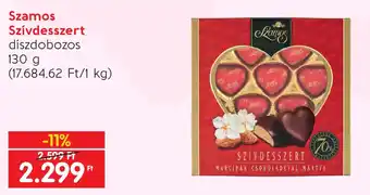 Spar Szamos Szívdesszert 130g ajánlat