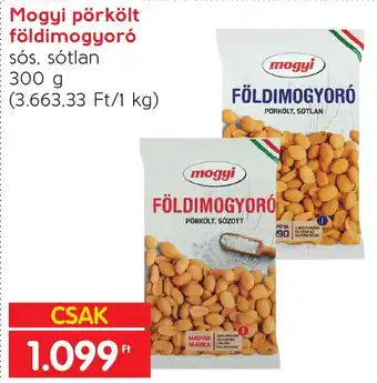 Spar Mogyi pörkölt földimogyoró sós, sótlan 300g ajánlat