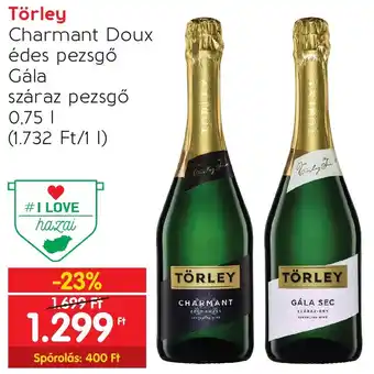 Spar Törley Charmant Doux édes pezsgő Gála 0.75l ajánlat