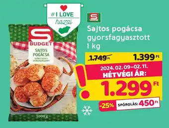 Spar SAJTOS POGÁCSA 1kg ajánlat