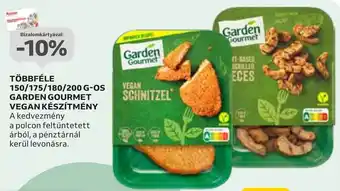 Auchan TÖBBFÉLE 150/175/180/200 G-OS GARDEN GOURMET VEGAN KÉSZÍTMÉNY ajánlat