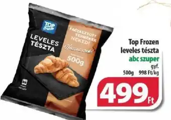 Coop Top Frozen leveles tészta 500g ajánlat