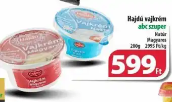Coop Hajdú vajkrém 200g ajánlat