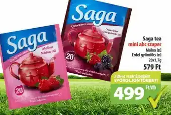 Coop Saga tea 20x1,7g ajánlat