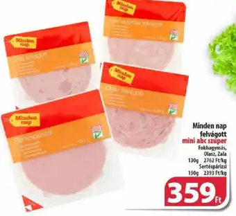 Coop Minden nap felvágott 130g, 150g ajánlat