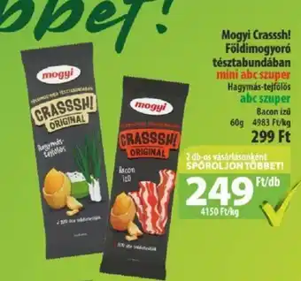 Coop Mogyi Crasssh! Földimogyoró tésztabundában 60g ajánlat