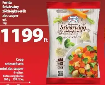 Coop Fevita Szivárvány zöldségkeverék 1kg ajánlat