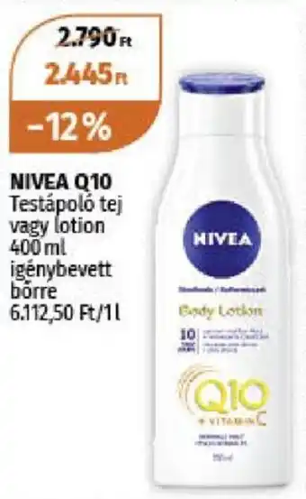 Müller NIVEA Q10 400ml ajánlat