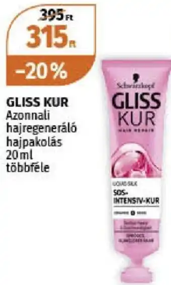 Müller GLISS KUR 20ml ajánlat
