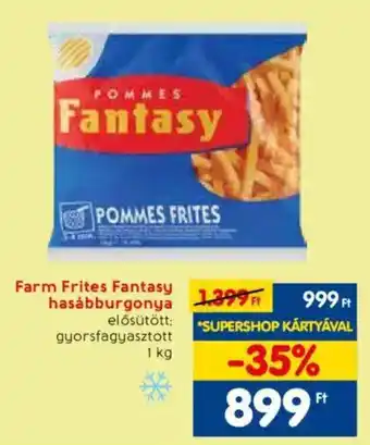 Spar Farm Frites Fantasy hasábburgonya 1kg ajánlat