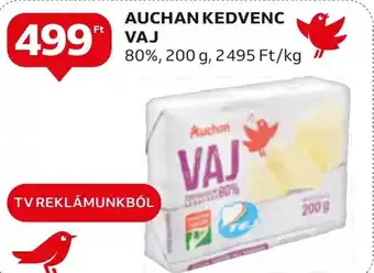Auchan AUCHAN KEDVENC VAJ 200g ajánlat