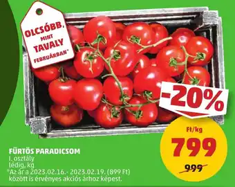 PENNY FÜRTÖS PARADICSOM ajánlat