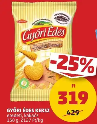 GYŐRI ÉDES KEKSZ 150g