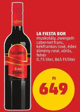 PENNY LA FIESTA BOR 0,75l ajánlat