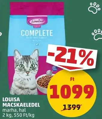 PENNY LOUISA MACSKAELEDEL 2kg ajánlat
