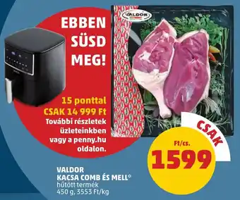 VALDOR KACSA COMB ÉS MELL 450g