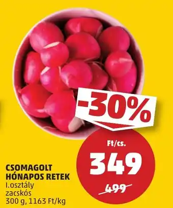 PENNY CSOMAGOLT HÓNAPOS RETEK 300g ajánlat
