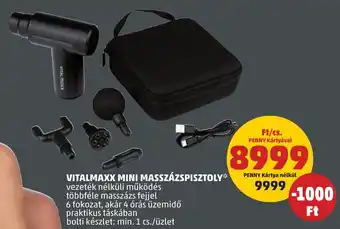 VITALMAXX MINI MASSZÁZSPISZTOLY