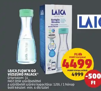 PENNY LAICA FLOWN GO VÍZSZŰRŐ PALACK 1l ajánlat