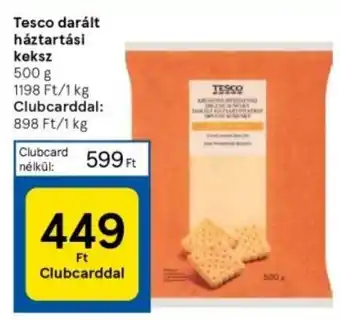 Tesco Tesco darált háztartási keksz 500g ajánlat