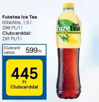 Tesco Fuzetea Ice Tea 1,5l ajánlat