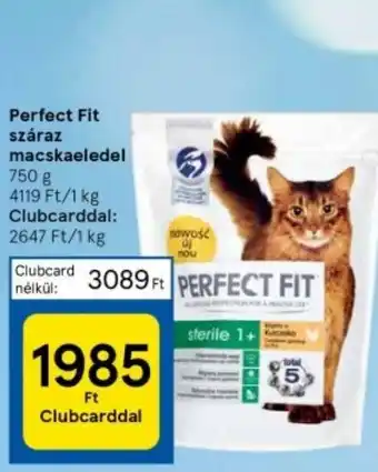 Tesco Perfect Fit száraz macskaeledel 750g ajánlat