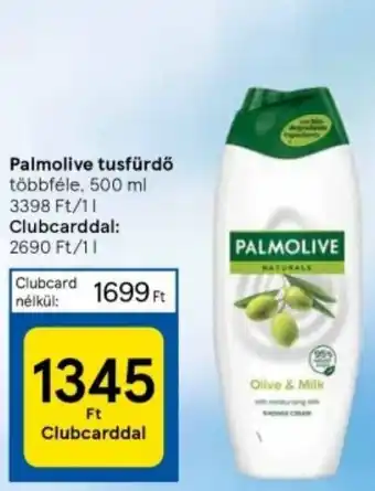 Tesco Palmolive tusfürdő 500ml ajánlat