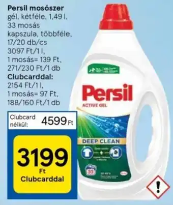 Tesco Persil mosószer 1,49l ajánlat