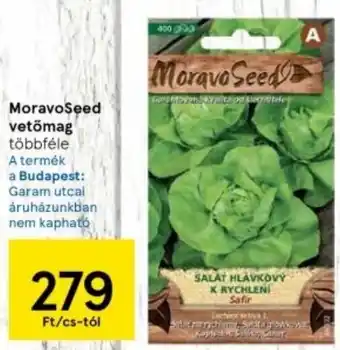Tesco MoravoSeed vetőmag ajánlat