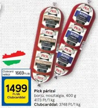 Tesco Pick párizsi 400g ajánlat