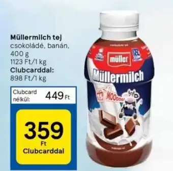 Tesco Müllermilch tej 400g ajánlat