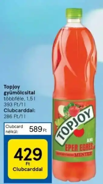 Topjoy gyümölcsital 1,5l