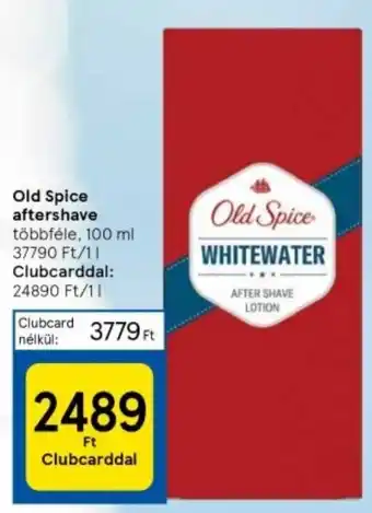 Tesco Old Spice aftershave 100ml ajánlat
